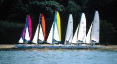 Nacra sur la plage
